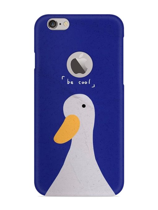 Be Cool Duck Snap Case for Apple Iphone 6S (Logo Cut)