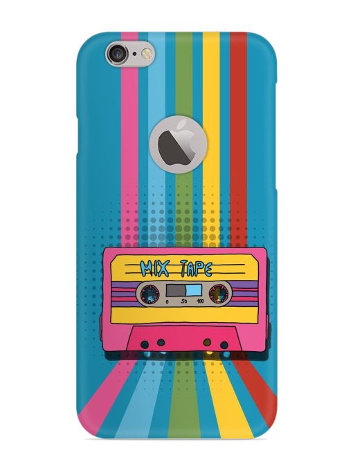 Mix Tape Vactor Snap Case for Apple Iphone 6S (Logo Cut) Zapvi