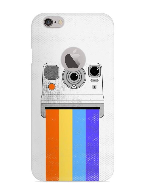 Retro Camera Art Snap Case for Apple Iphone 6S (Logo Cut) Zapvi