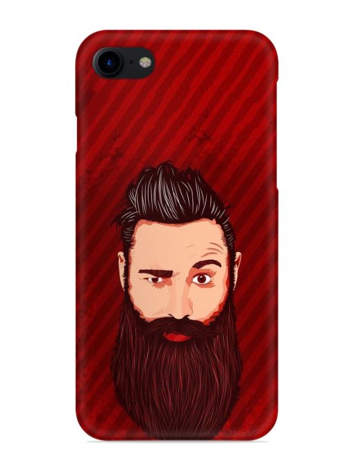 Beardo Man Snap Case for Apple Iphone 7 Zapvi