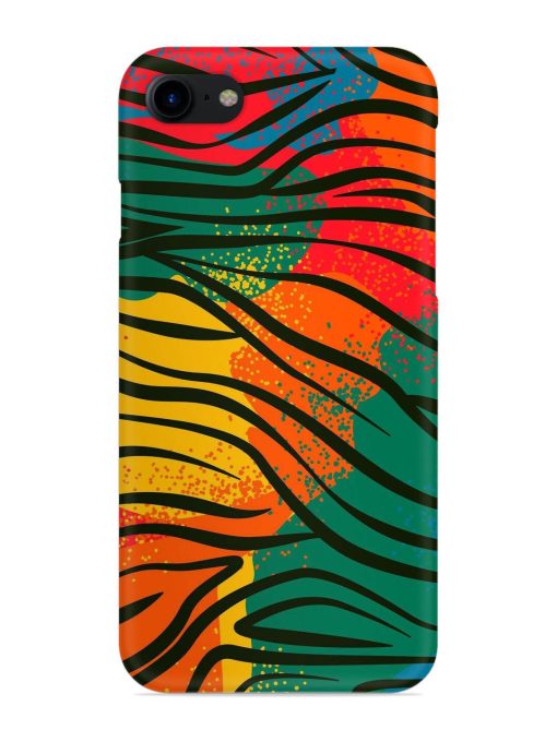 Bright Colorful Snap Case for Apple Iphone 7 Zapvi