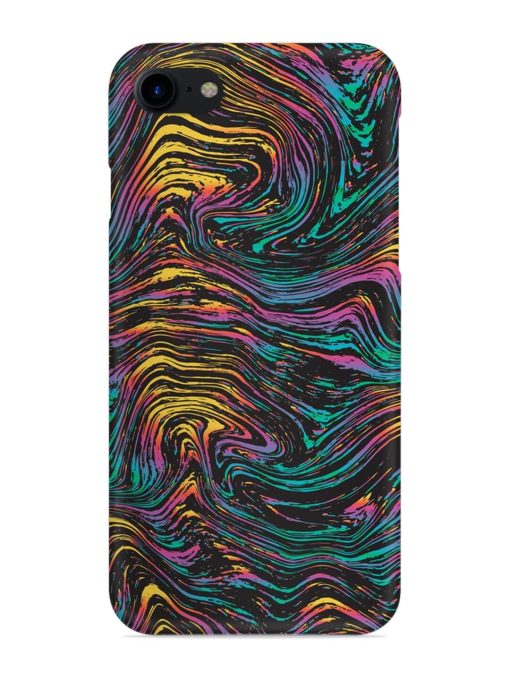 Abstract Liquid Colors Snap Case for Apple Iphone 7 Zapvi