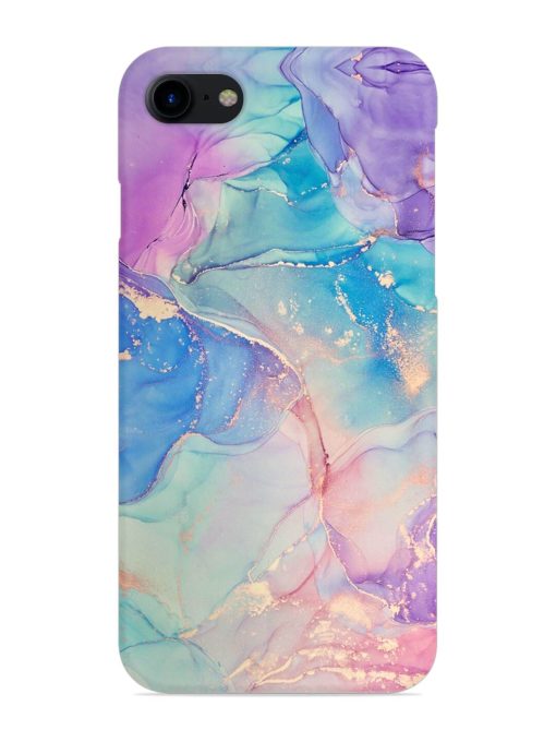 Alcohol Ink Colors Snap Case for Apple Iphone 7