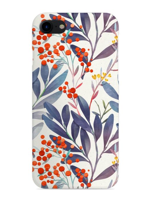 Seamless Floral Pattern Snap Case for Apple Iphone 7 Zapvi