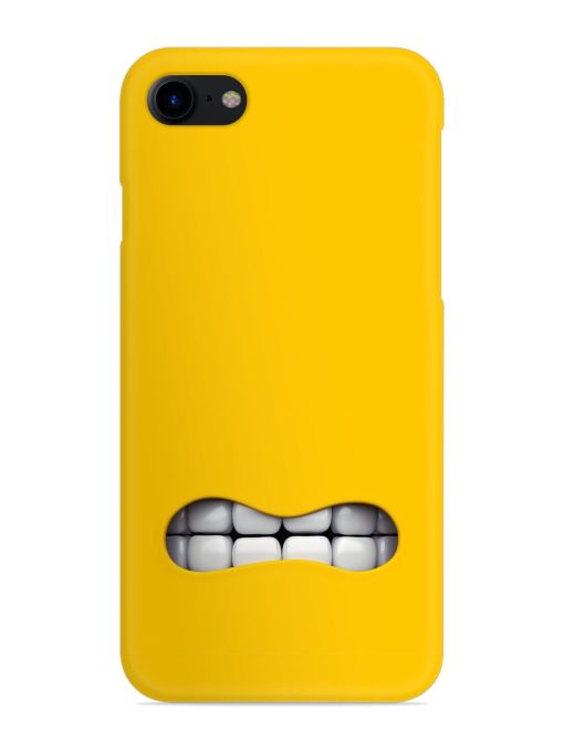 Mouth Character On Snap Case for Apple Iphone 7