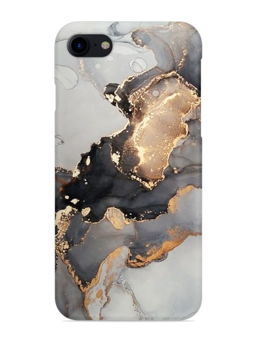 Luxury Abstract Fluid Snap Case for Apple Iphone 7 Zapvi