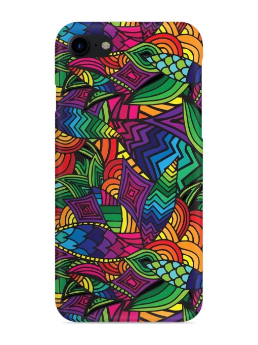 Abstract Multicolor Seamless Snap Case for Apple Iphone 7