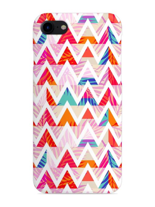 Abstract Triangle Background Snap Case for Apple Iphone 7