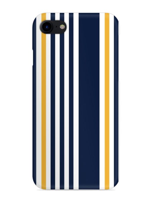 Seamless Stripe Pattern Snap Case for Apple Iphone 7 Zapvi