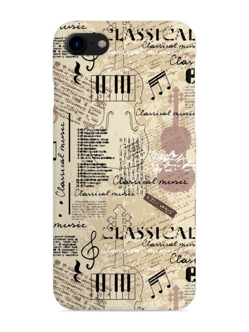 Classical Music Lpattern Snap Case for Apple Iphone 7 Zapvi