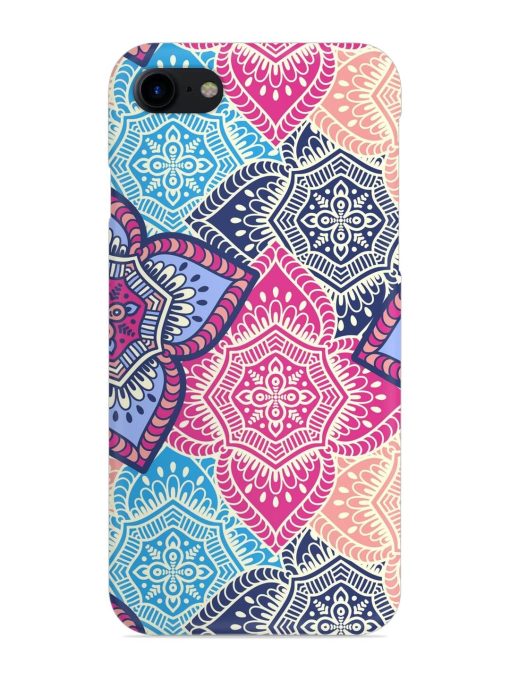 Ethnic Floral Seamless Snap Case for Apple Iphone 7 Zapvi