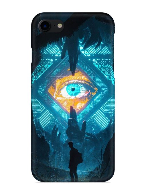 Arcane Eye Snap Case for Apple Iphone 7 Zapvi