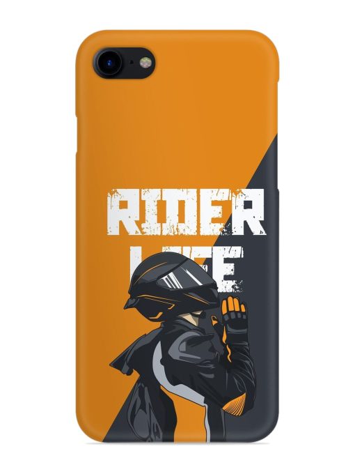 Rider Life Snap Case for Apple Iphone 7 Zapvi