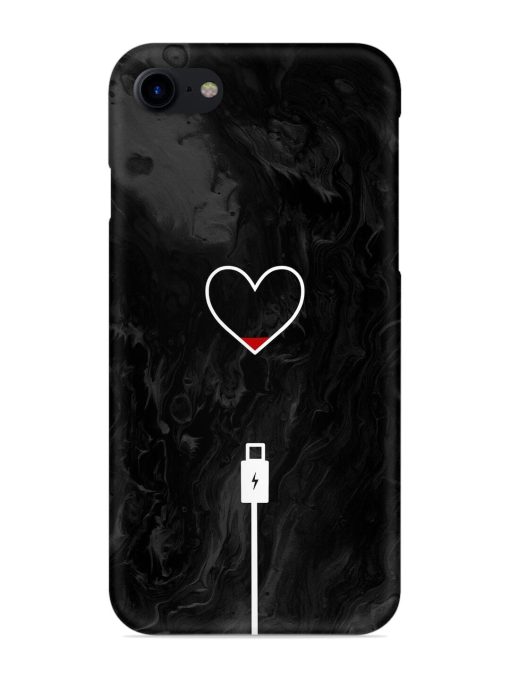 Heart Charging Vector Snap Case for Apple Iphone 7 Zapvi