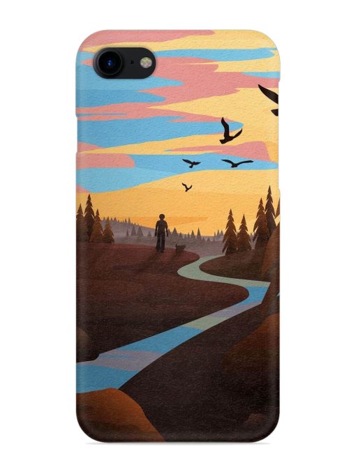 Natural Landscape Art Snap Case for Apple Iphone 7 Zapvi