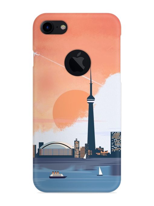 Toronto Canada Snap Case for Apple Iphone 7 (Logo Cut) Zapvi