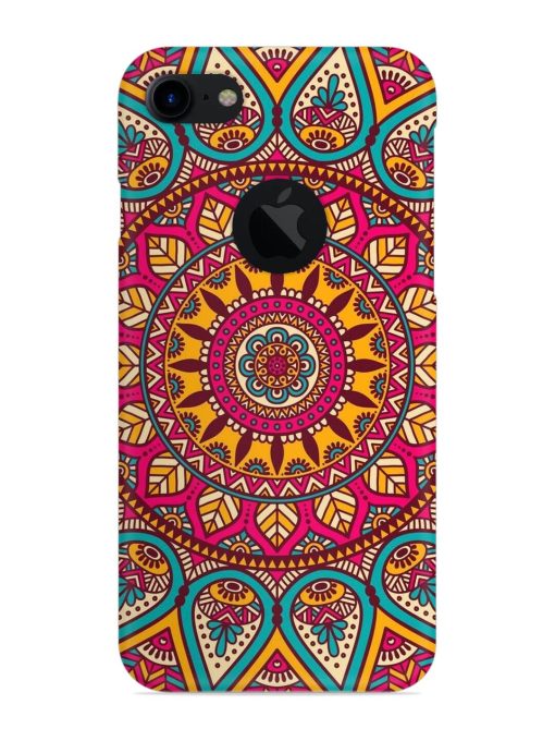 Mandala Joy Snap Case for Apple Iphone 7 (Logo Cut)