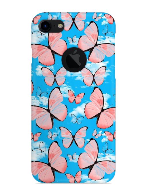 Seamless Pattern Tropical Snap Case for Apple Iphone 7 (Logo Cut) Zapvi