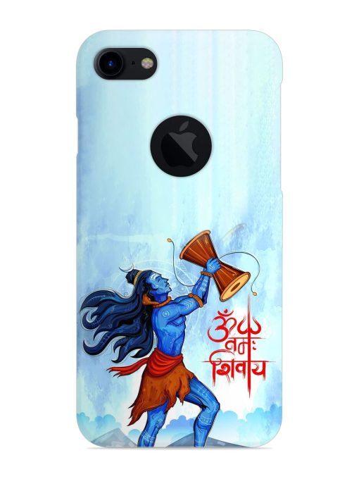 Illustration Lord Shiva Snap Case for Apple Iphone 7 (Logo Cut) Zapvi