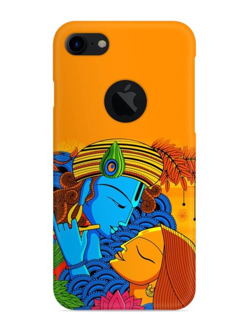 Illustration Hindu Goddess Snap Case for Apple Iphone 7 (Logo Cut) Zapvi