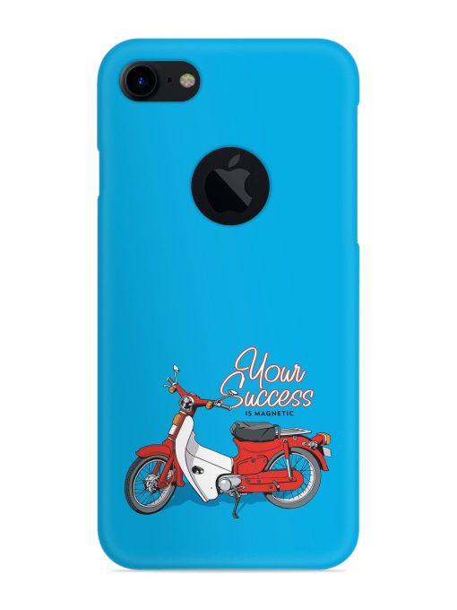 Motorcycles Image Vector Snap Case for Apple Iphone 7 (Logo Cut)