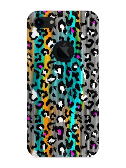 Mix Animal Skin Snap Case for Apple Iphone 7 (Logo Cut)