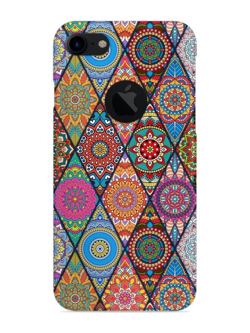 Seamless Tile Pattern Snap Case for Apple Iphone 7 (Logo Cut)