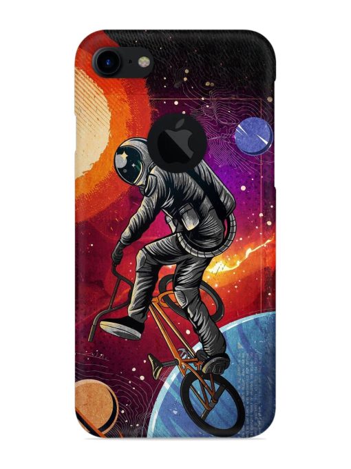 Super Eclipse Bmx Bike Snap Case for Apple Iphone 7 (Logo Cut)