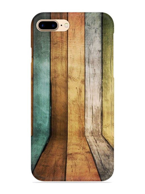 Wooden Realistic Art Snap Case for Apple Iphone 7 Plus Zapvi