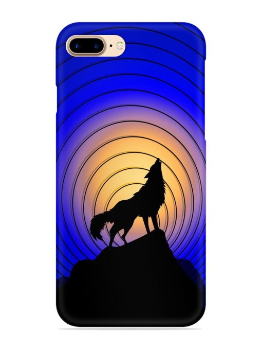 Fox Roaring Design Snap Case for Apple Iphone 7 Plus