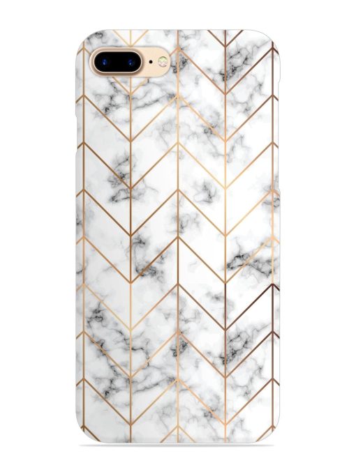 Vector Marble Texture Snap Case for Apple Iphone 7 Plus Zapvi