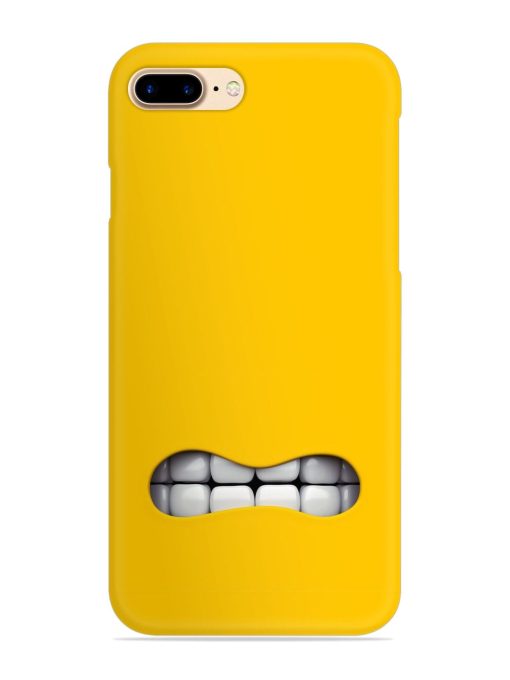 Mouth Character On Snap Case for Apple Iphone 7 Plus Zapvi