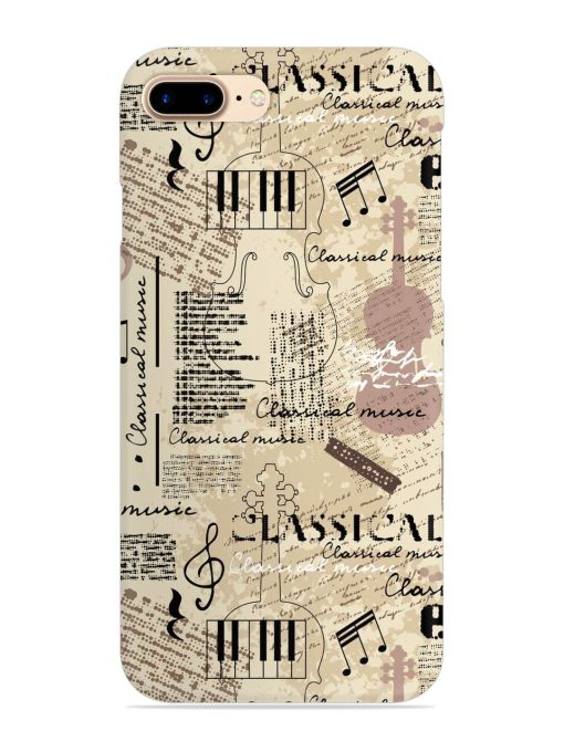 Classical Music Lpattern Snap Case for Apple Iphone 7 Plus Zapvi