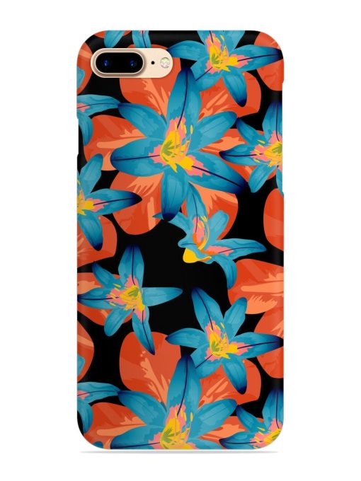 Philippine Flowers Seamless Snap Case for Apple Iphone 7 Plus