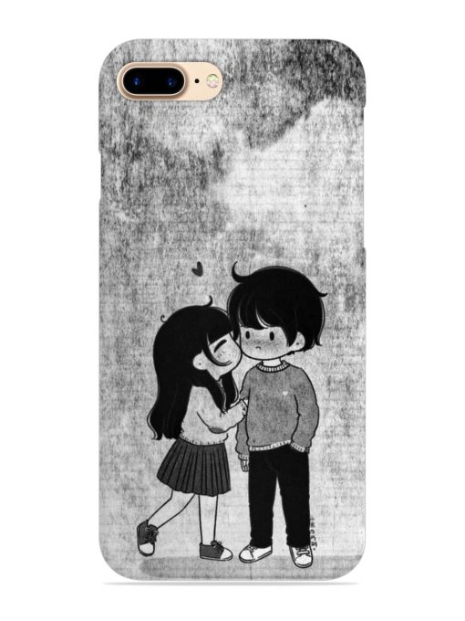 Couple Love Highlights Snap Case for Apple Iphone 7 Plus Zapvi