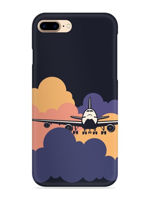 Aeroplane vector Snap Case for Apple Iphone 7 Plus Zapvi