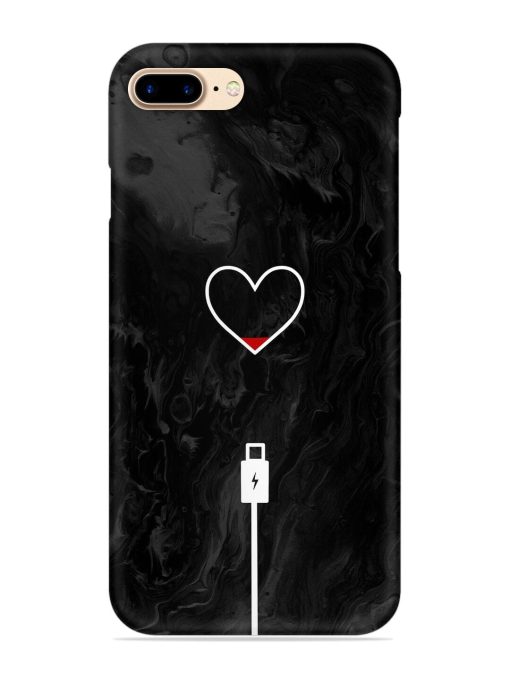 Heart Charging Vector Snap Case for Apple Iphone 7 Plus