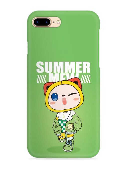 Summer Mew Snap Case for Apple Iphone 7 Plus Zapvi