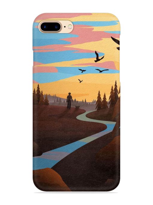 Natural Landscape Art Snap Case for Apple Iphone 7 Plus Zapvi