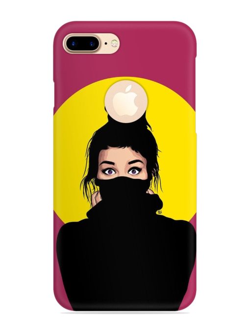 Girly Vector Snap Case for Apple Iphone 7 Plus (Logo Cut)