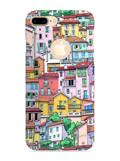 Europe Old Town Snap Case for Apple Iphone 7 Plus (Logo Cut) Zapvi