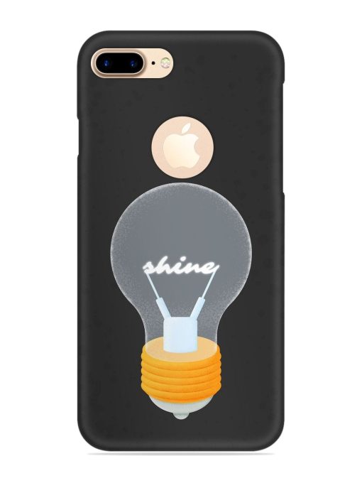 Bulb Background Snap Case for Apple Iphone 7 Plus (Logo Cut)