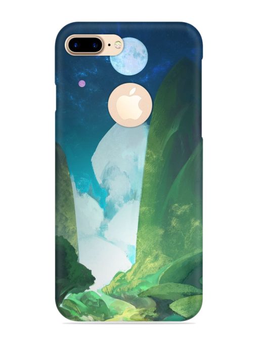 Abstract Art Of Nature Snap Case for Apple Iphone 7 Plus (Logo Cut) Zapvi