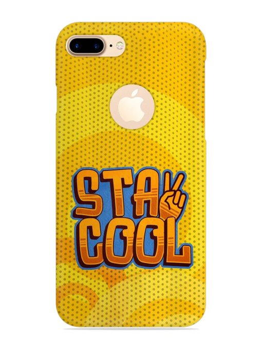 Stay Cool Snap Case for Apple Iphone 7 Plus (Logo Cut) Zapvi