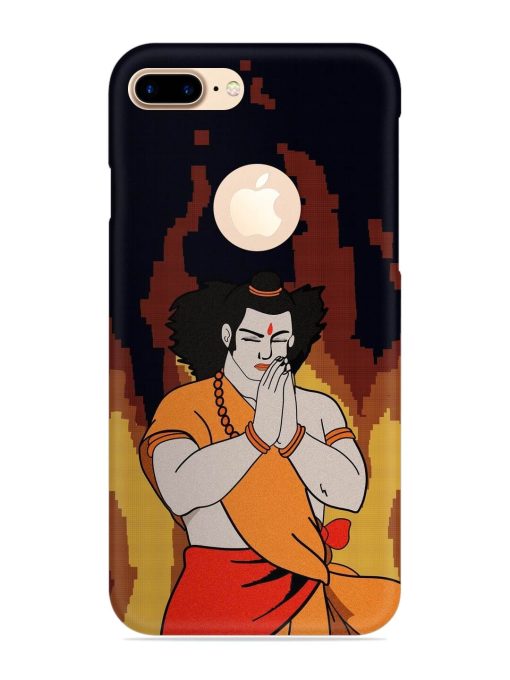 Shree Ram Snap Case for Apple Iphone 7 Plus (Logo Cut)