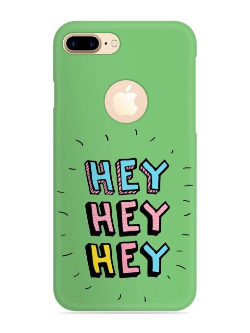 Hey Vector Cartoon Snap Case for Apple Iphone 7 Plus (Logo Cut)