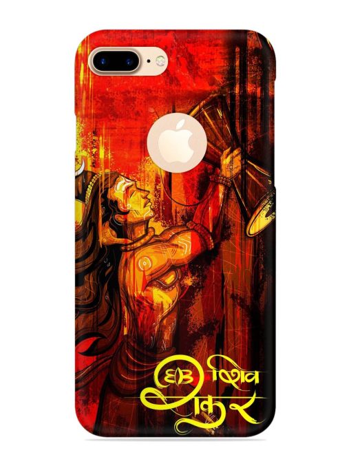 Illustration Lord Shiva Snap Case for Apple Iphone 7 Plus (Logo Cut)