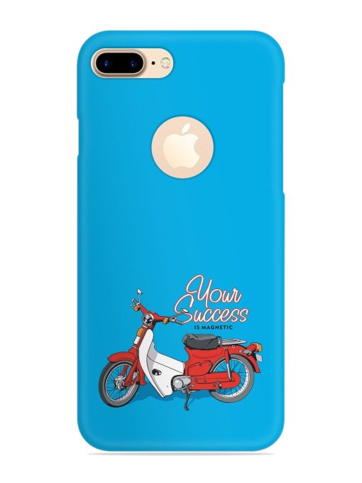 Motorcycles Image Vector Snap Case for Apple Iphone 7 Plus (Logo Cut)