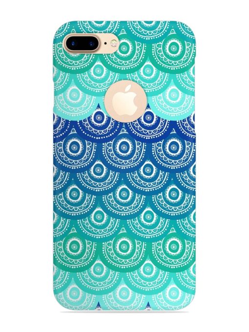 Ethnic Seamless Pattern Snap Case for Apple Iphone 7 Plus (Logo Cut)