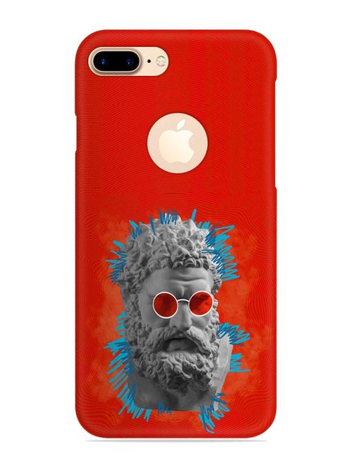 Contemporary Art Concept Snap Case for Apple Iphone 7 Plus (Logo Cut) Zapvi